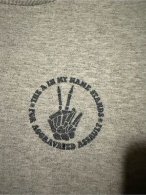 Gildan Heather Gray  Shirt